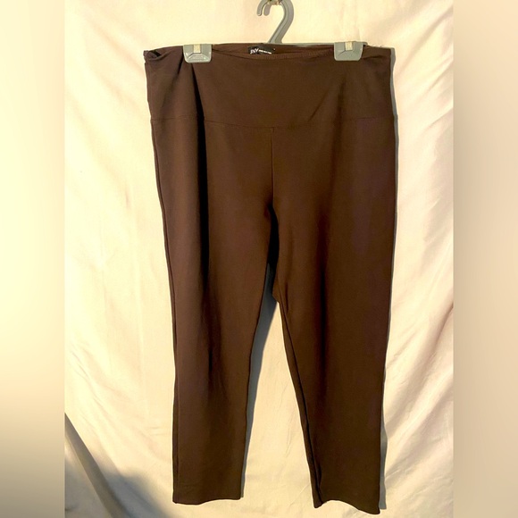 DNY stretch brown pants - Picture 2 of 3